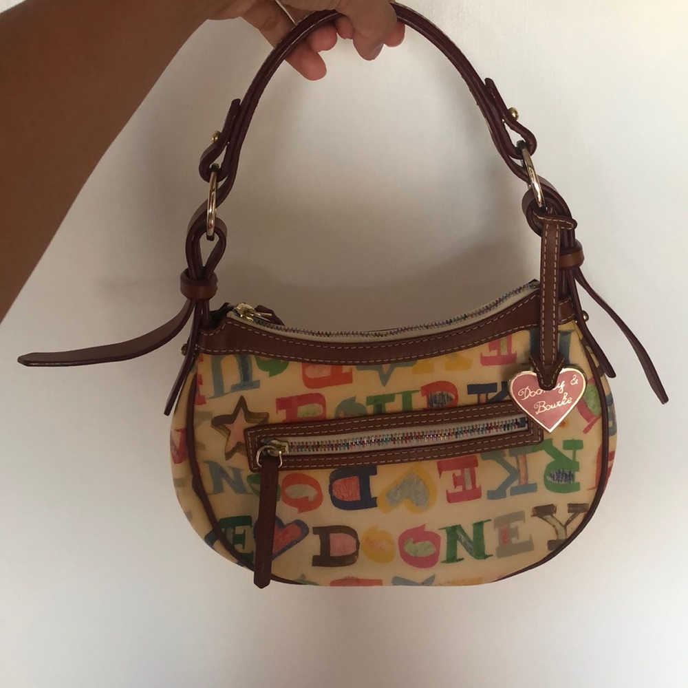 Dooney and Bourke Vintage Scribble Bag - Picture 12 of 12